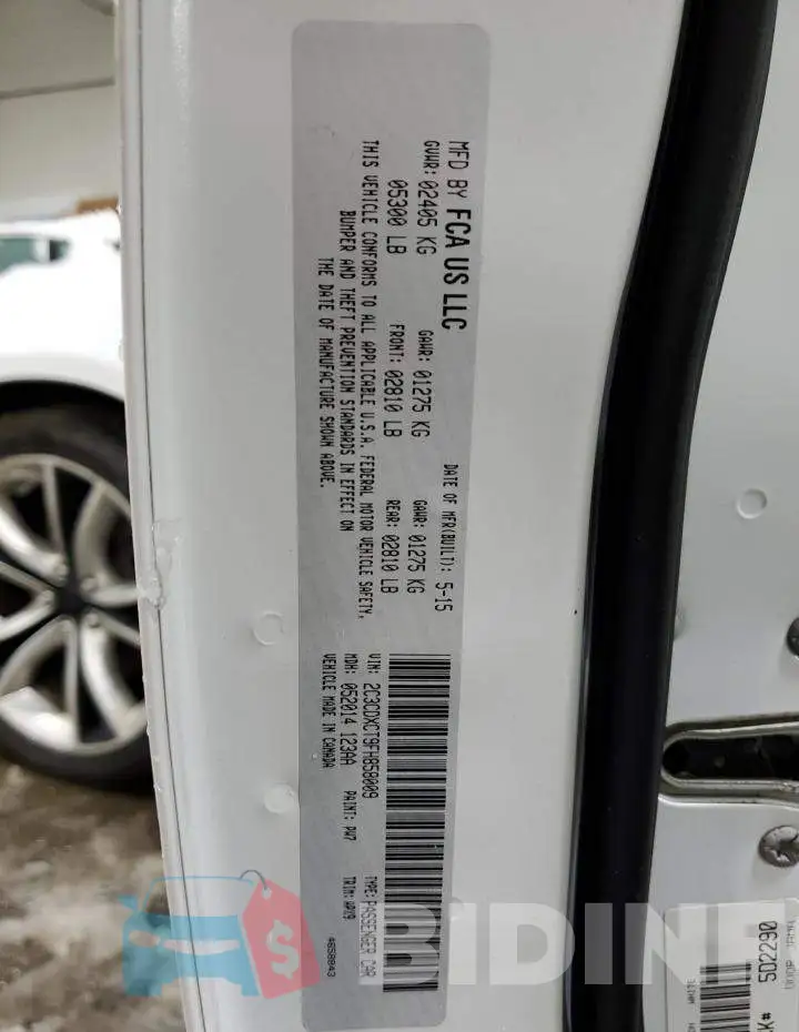 2C3CDXCT9FH858009 Photo# 12