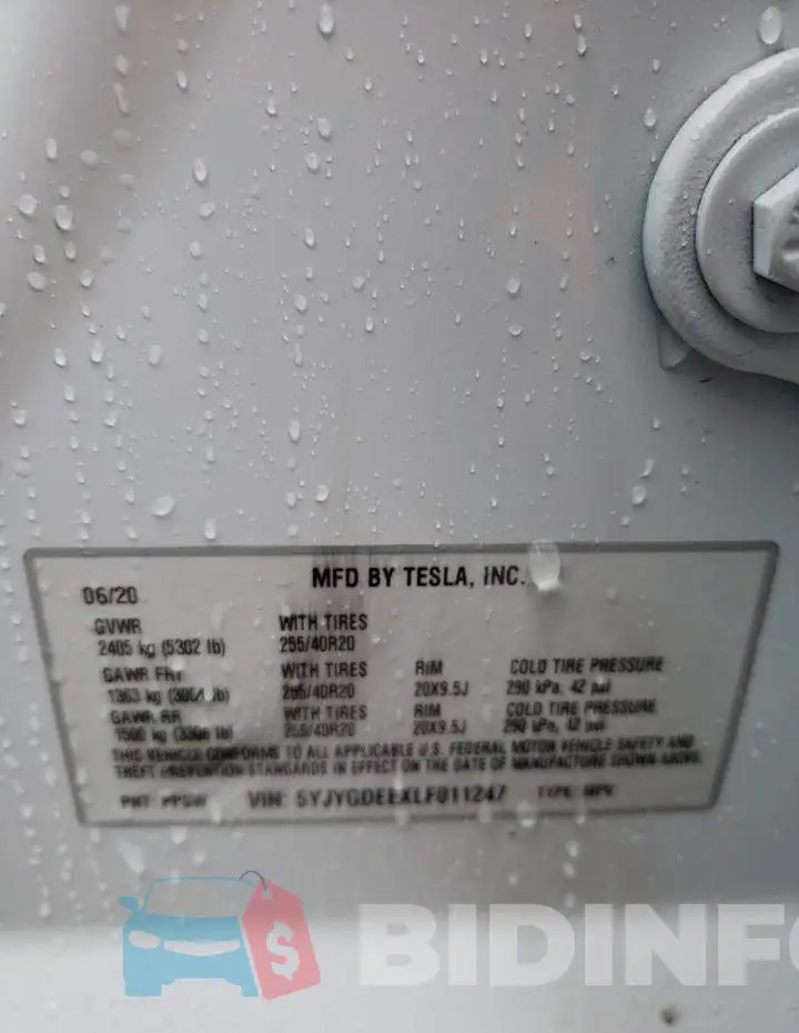 5YJYGDEEXLF011247 Photo# 13