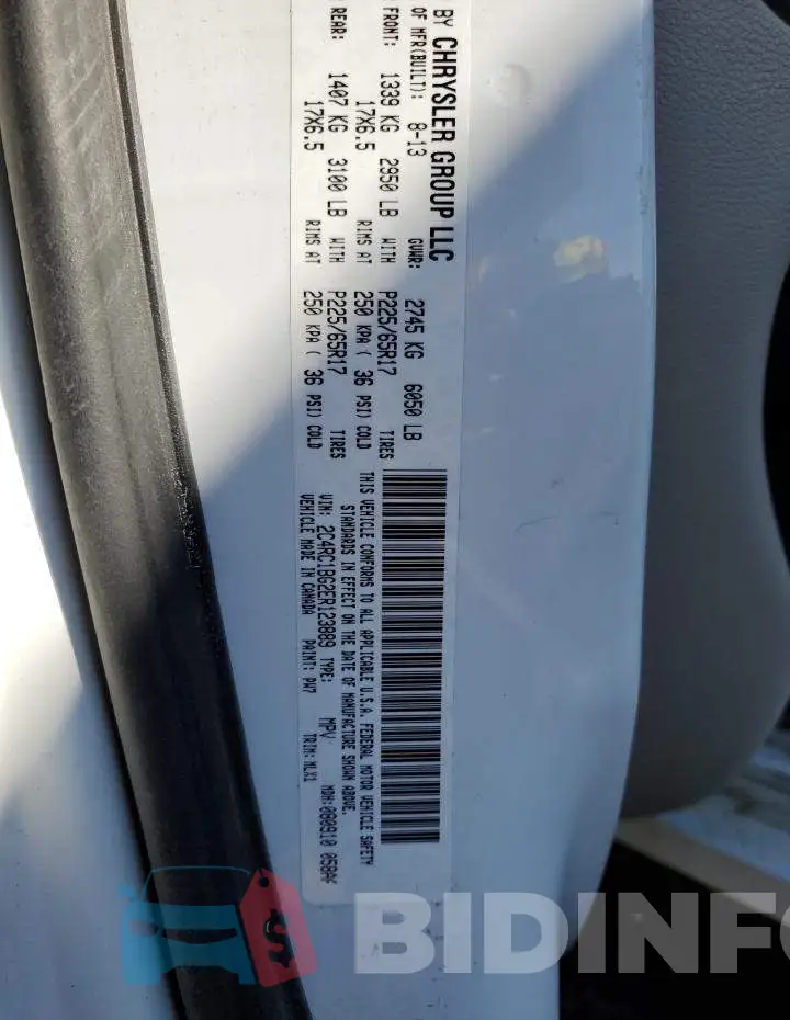 2C4RC1BG2ER123889 Photo# 13