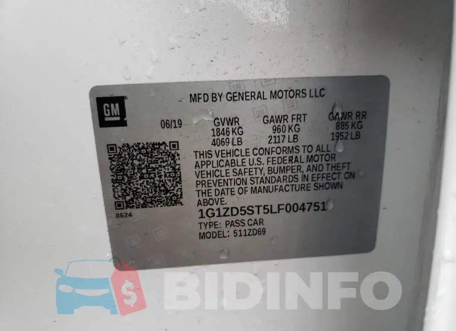 1G1ZD5ST5LF004751 Photo# 12