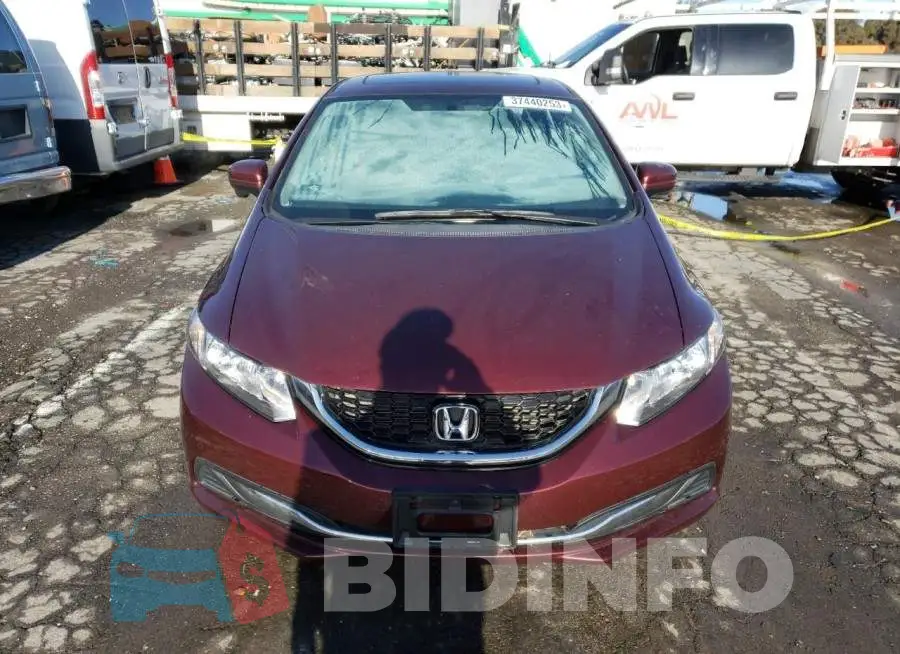 19XFB2F86EE249527 Photo# 5