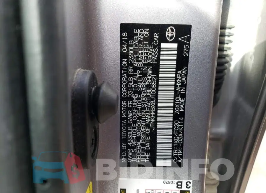 JTNKHMBX8J1008521 Photo# 12