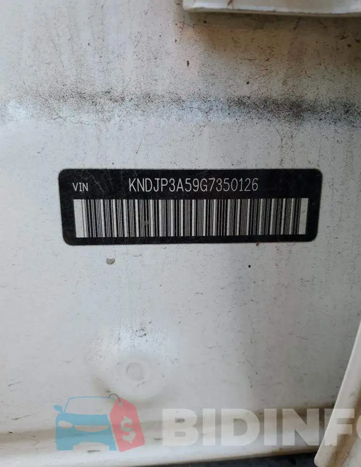 KNDJP3A59G7350126 Photo# 12
