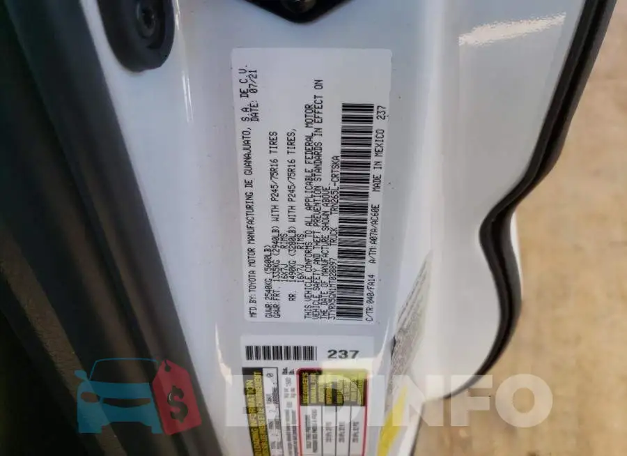 3TYRX5GN1MT028897 Photo# 10