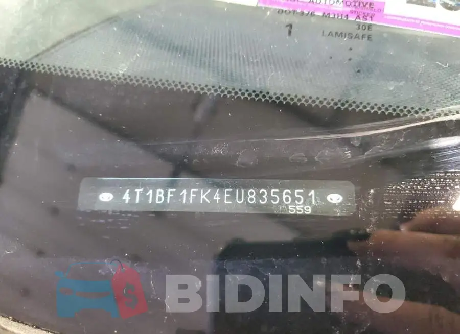 4T1BF1FK4EU835651 Photo# 13