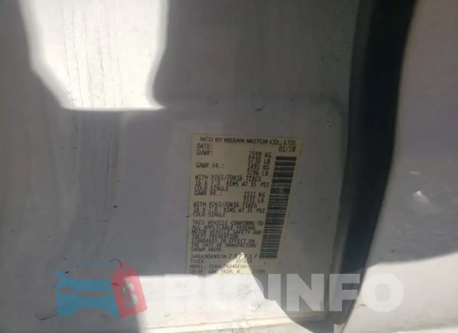 1N6AD0ER0JN737717 Photo# 12