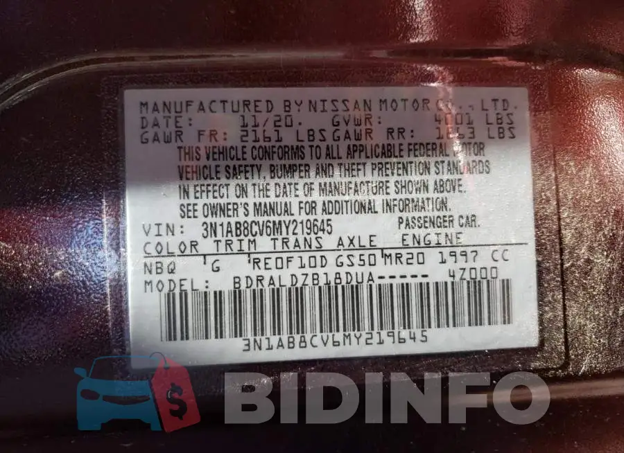 3N1AB8CV6MY219645 Photo# 12