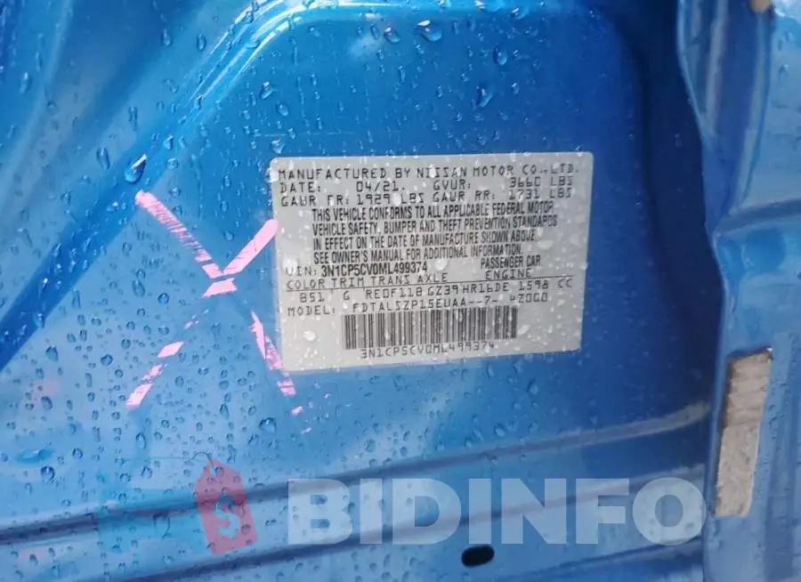 3N1CP5CV0ML499374 Photo# 13