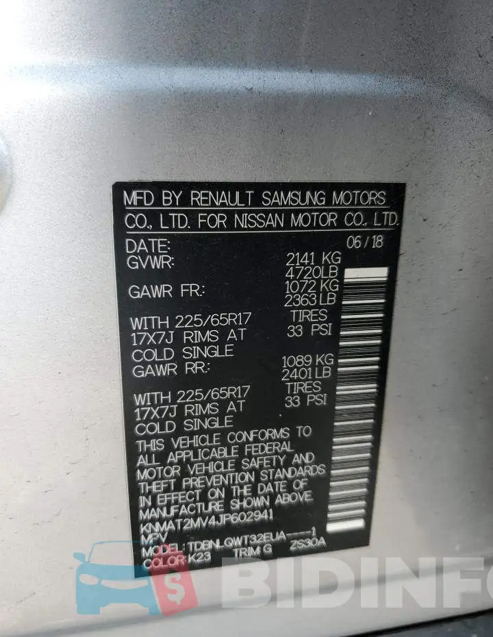 KNMAT2MV4JP602941 Photo# 12