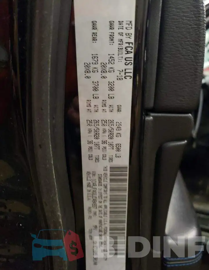 1C4RJFAG6JC484937 Photo# 13