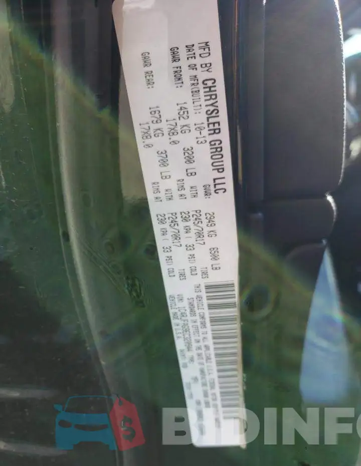 1C4RJFAG9EC320944 Photo# 13