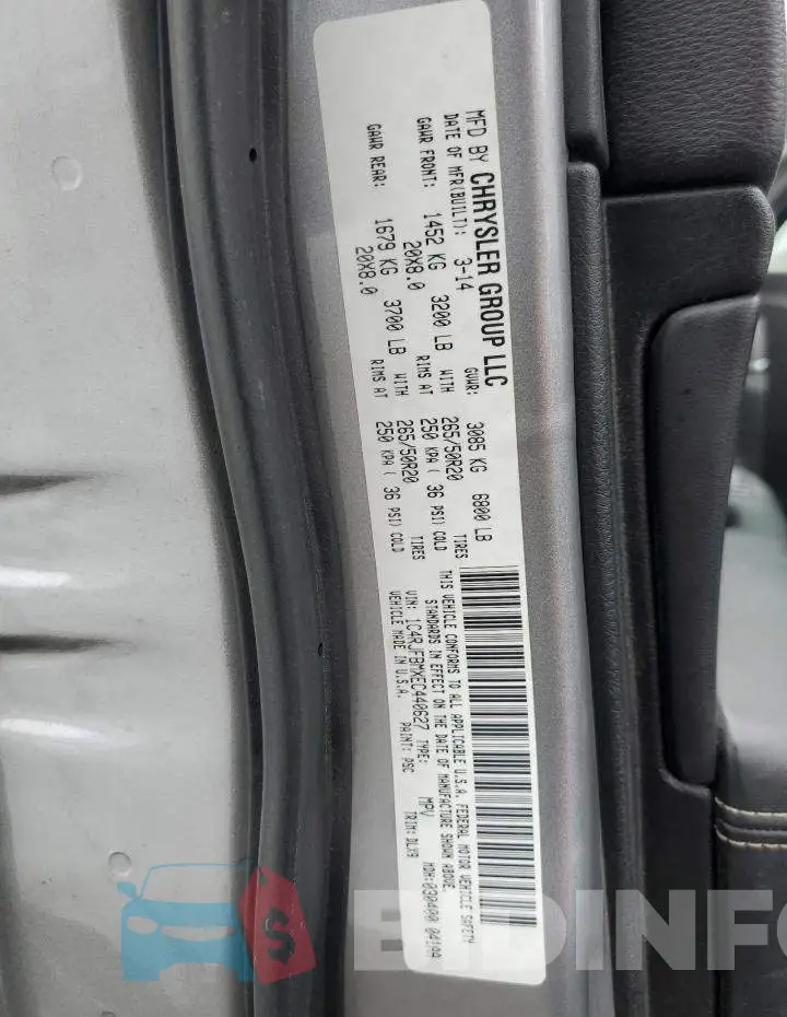 1C4RJFBMXEC440627 Photo# 13
