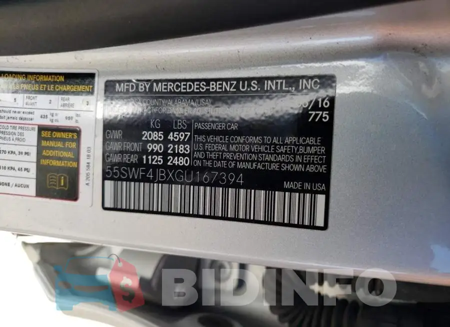 55SWF4JBXGU167394 Photo# 12