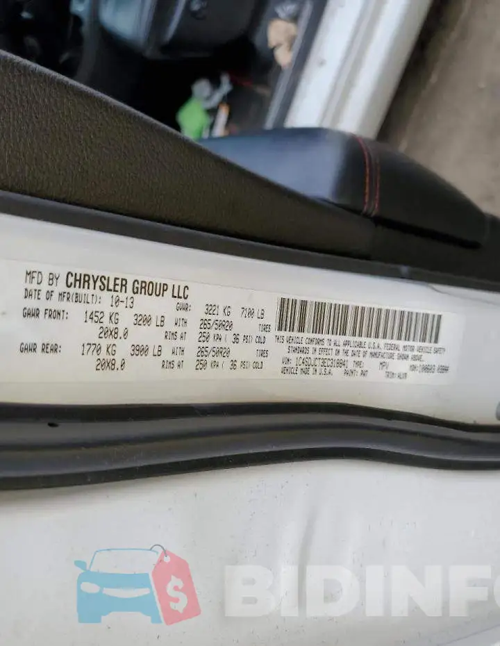1C4SDJCT3EC318841 Photo# 12