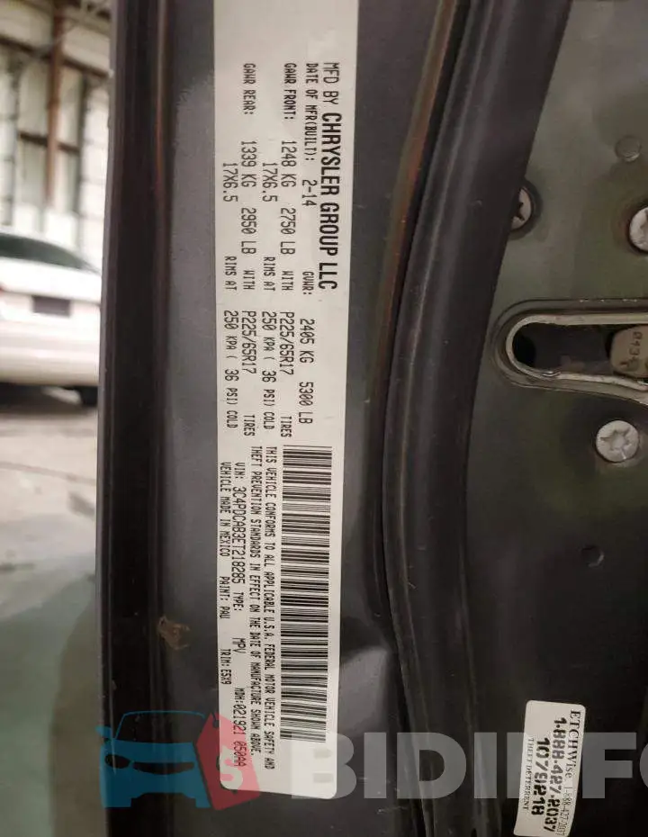 3C4PDCAB3ET218285 Photo# 13