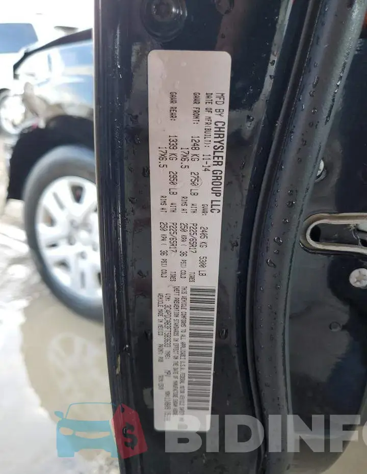 3C4PDCAB3FT583633 Photo# 14