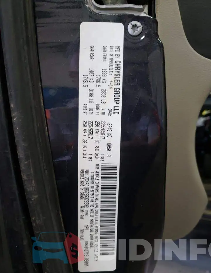 2C4RC1BG7ER372592 Photo# 10