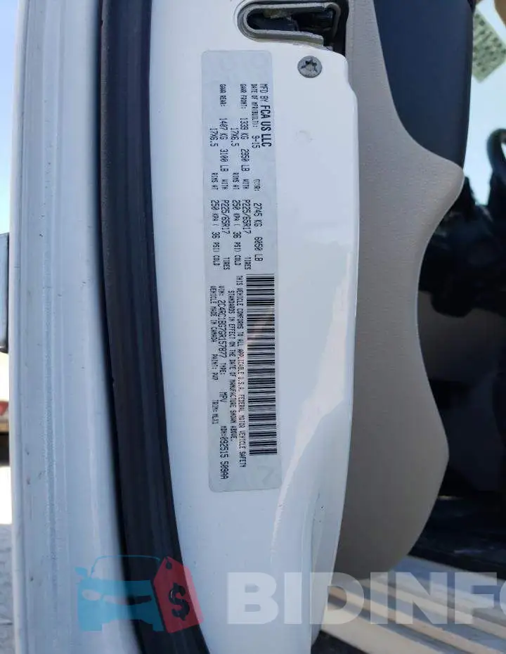 2C4RC1BG7GR157877 Photo# 13