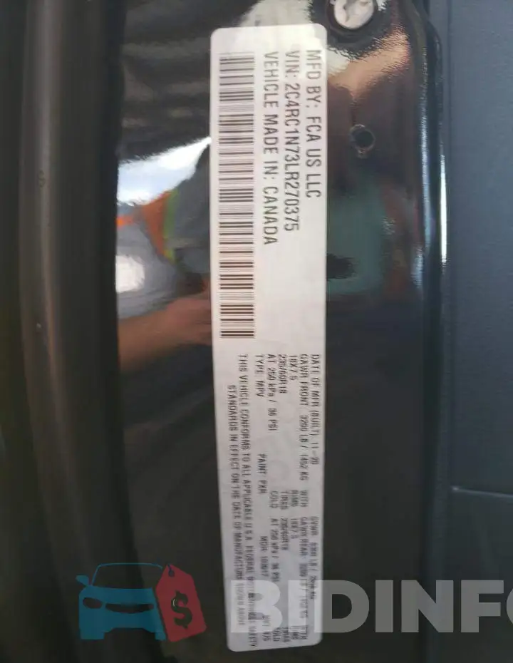 2C4RC1N73LR270375 Photo# 14