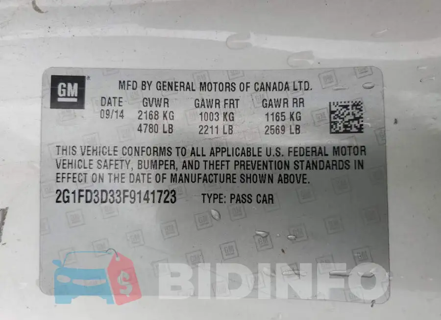 2G1FD3D33F9141723 Photo# 12