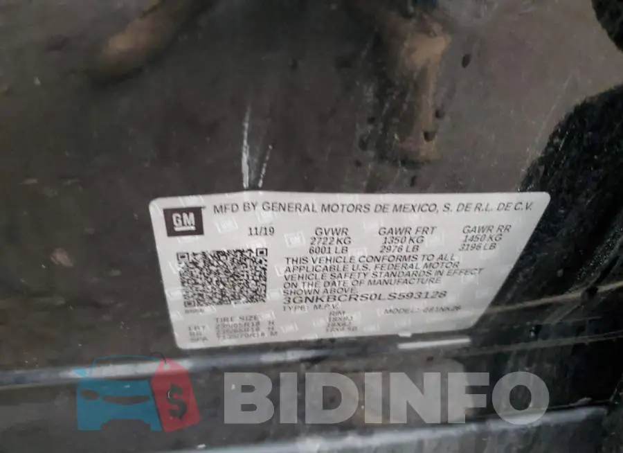 3GNKBCRS0LS593128 Photo# 12