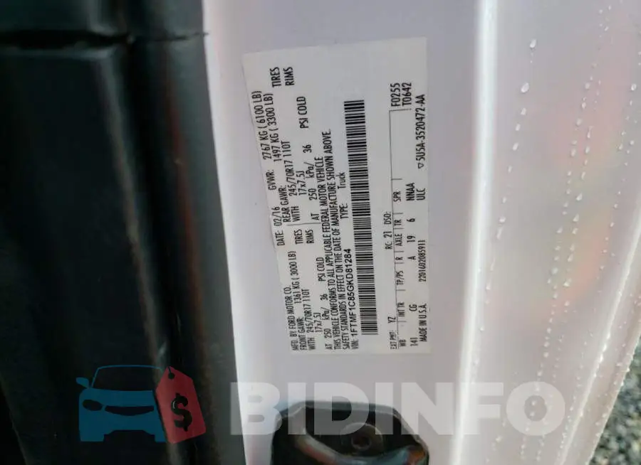 1FTMF1C85GKD81284 Photo# 12