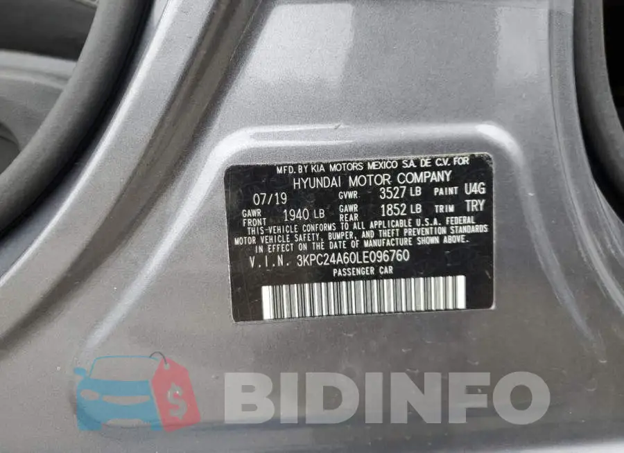 3KPC24A60LE096760 Photo# 12