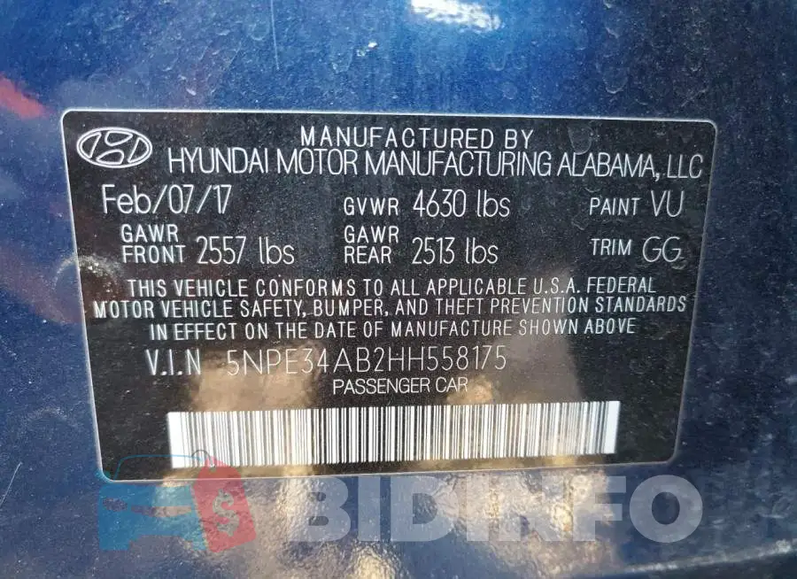 5NPE34AB2HH558175 Photo# 12