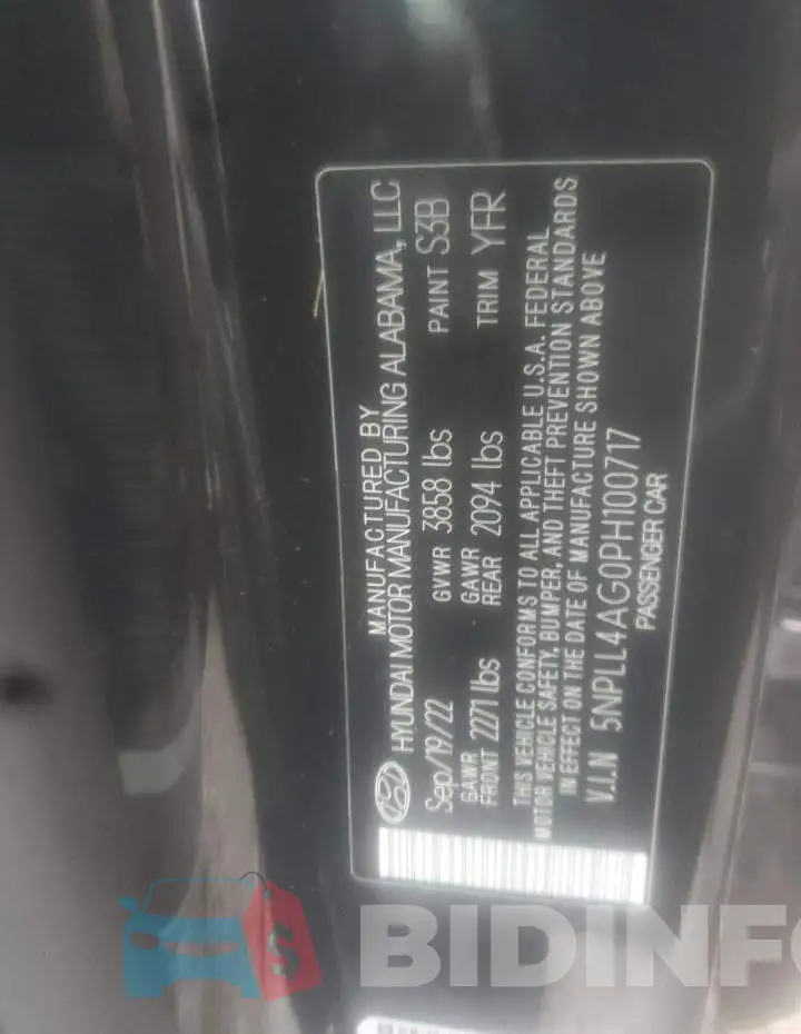 5NPLL4AG0PH100717 Photo# 12