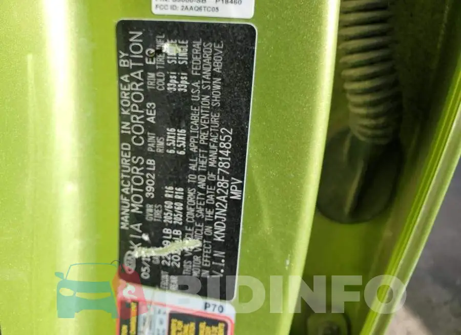 KNDJN2A28F7814852 Photo# 12