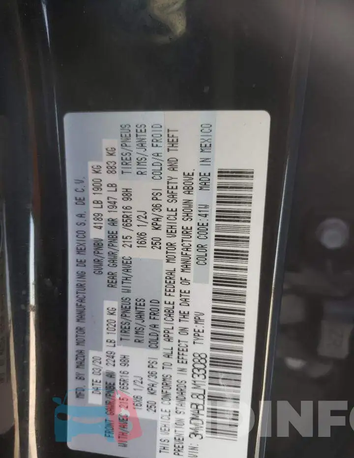 3MVDMABL8LM133088 Photo# 12