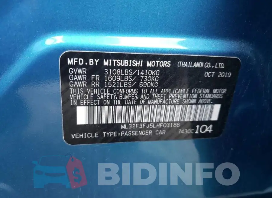 ML32F3FJ5LHF03186 Photo# 13