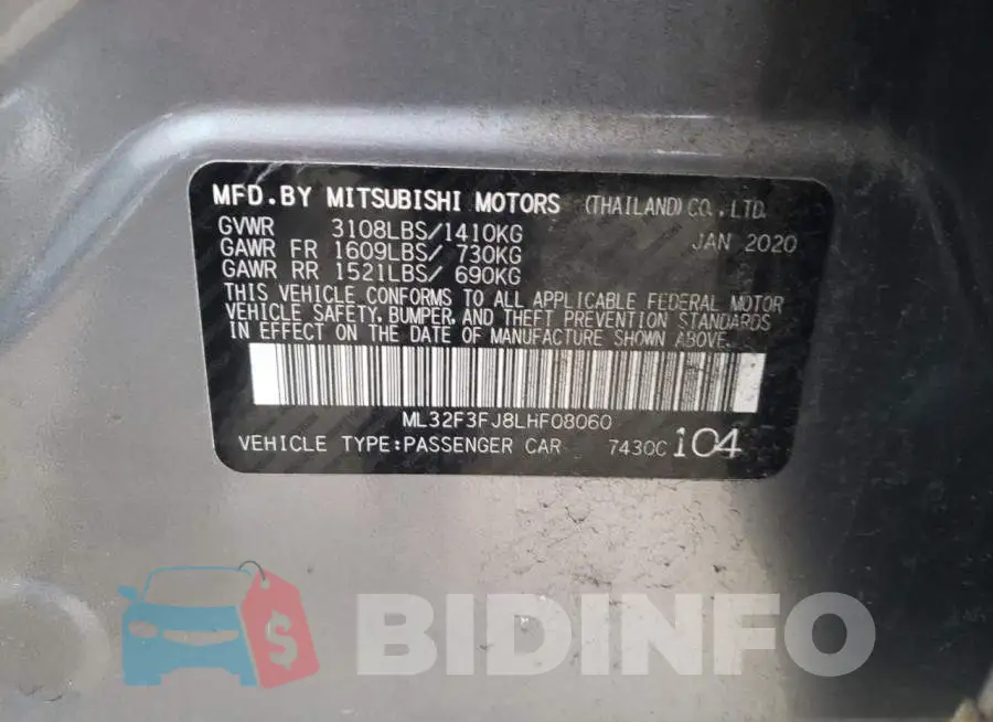 ML32F3FJ8LHF08060 Photo# 12
