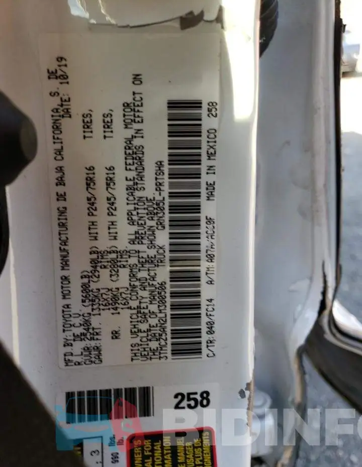 3TMCZ5AN2LM300506 Photo# 12