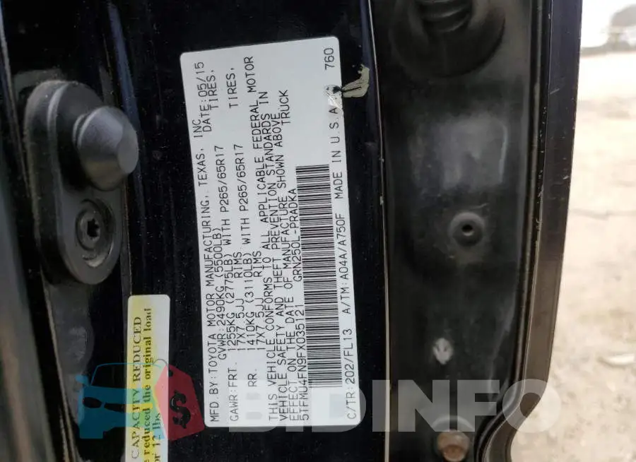 5TFMU4FN9FX035121 Photo# 12