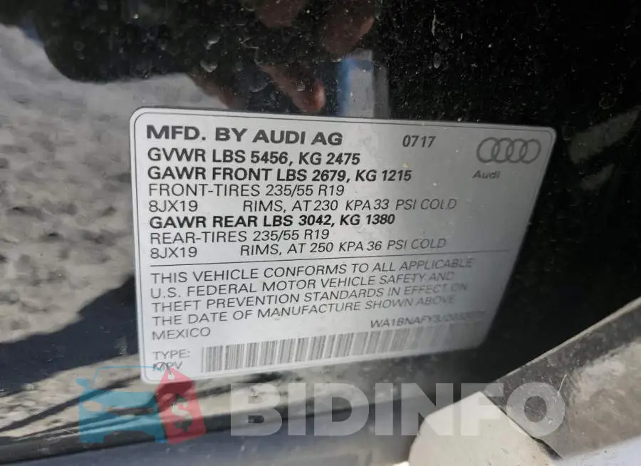 WA1BNAFY3J2033071 Photo# 12