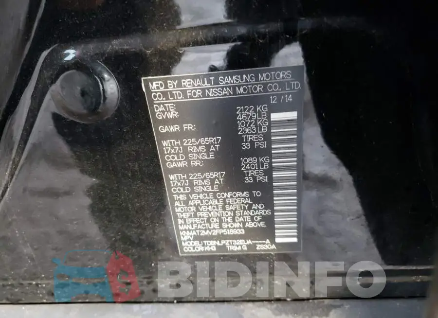 KNMAT2MV2FP518933 Photo# 13