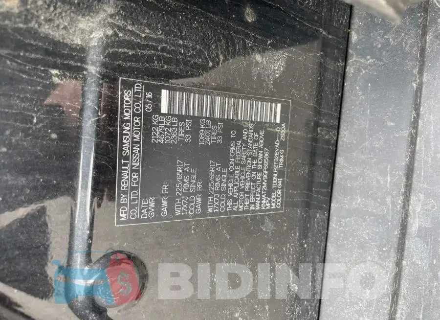 KNMAT2MV9GP695867 Photo# 10