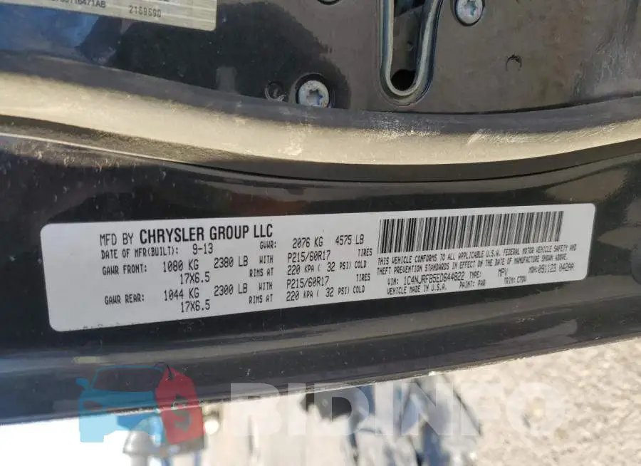 1C4NJRFB5ED644822 Photo# 13
