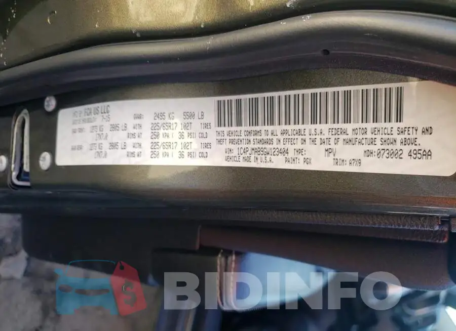 1C4PJMAB9GW123404 Photo# 12