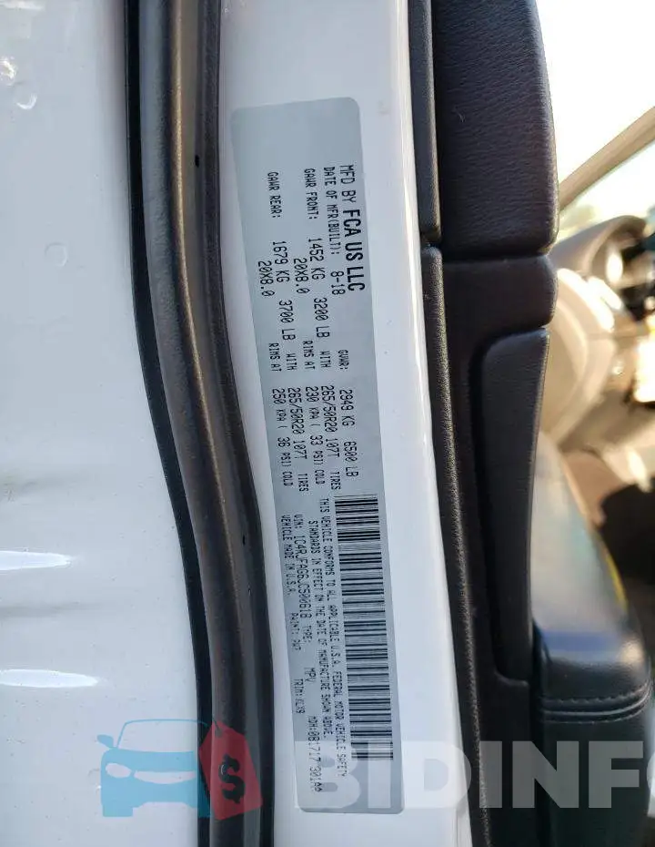 1C4RJFAG6JC500618 Photo# 13