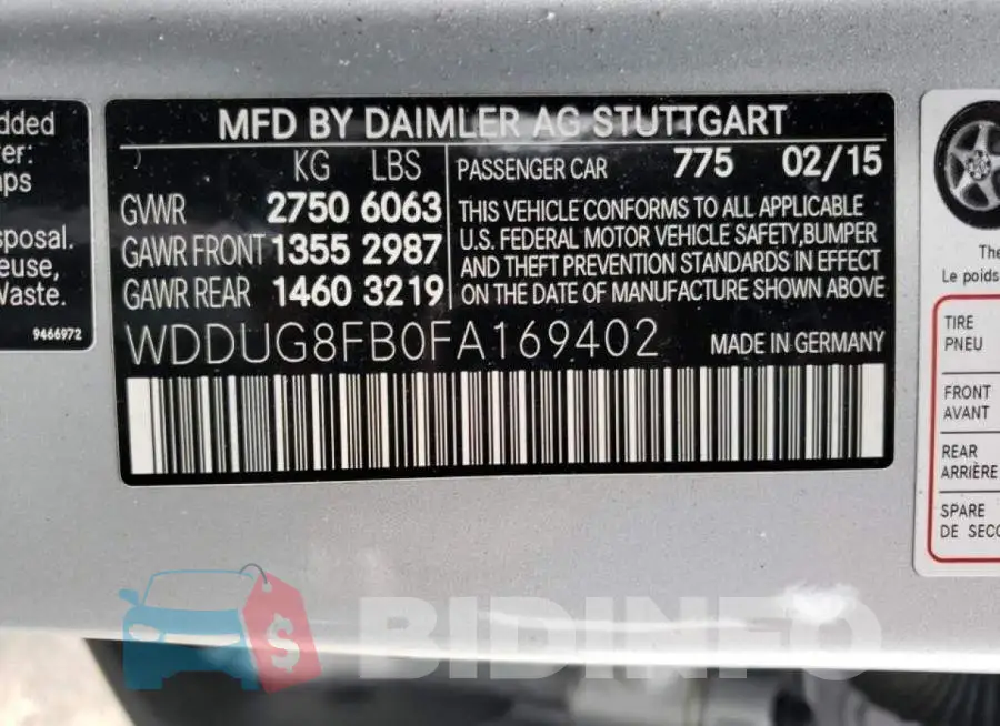 WDDUG8FB0FA169402 Photo# 12