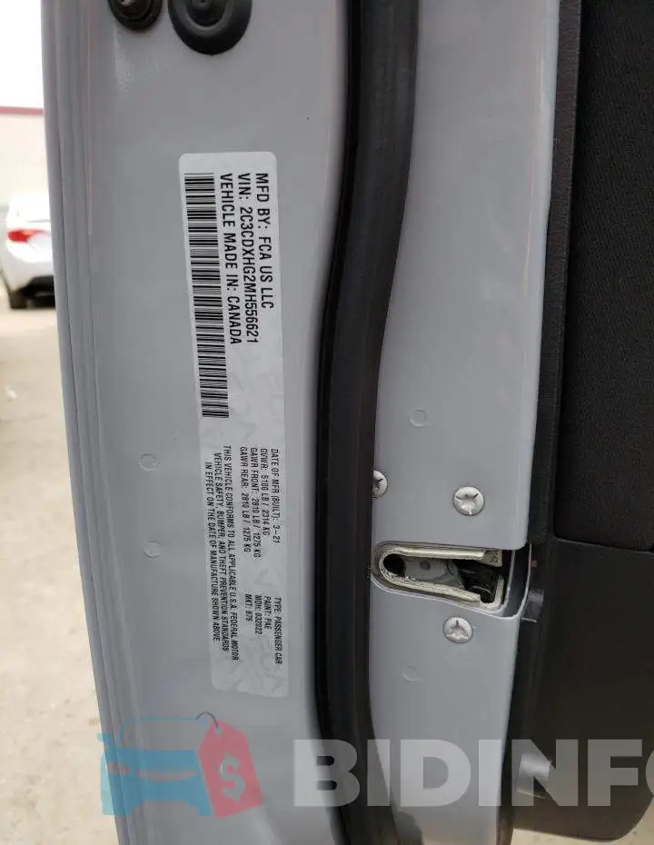 2C3CDXHG2MH556621 Photo# 12