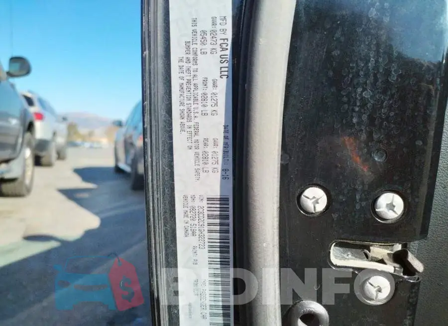 2C3CDZC91GH322723 Photo# 12