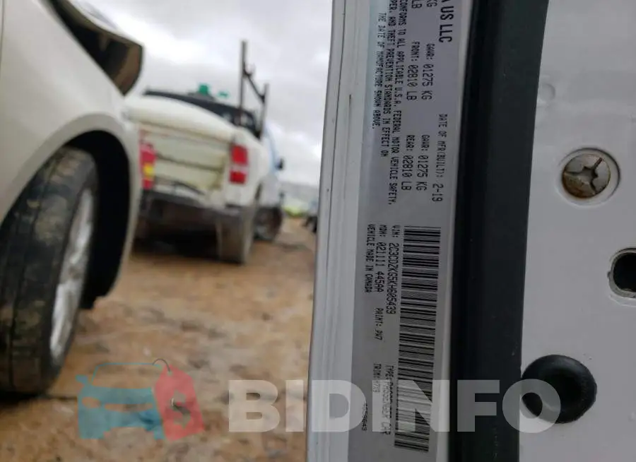 2C3CDZKG5KH605439 Photo# 12