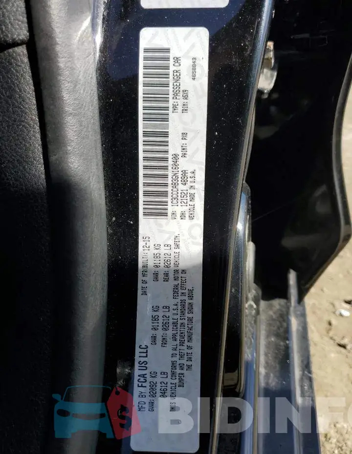 1C3CCCAB3GN160400 Photo# 12