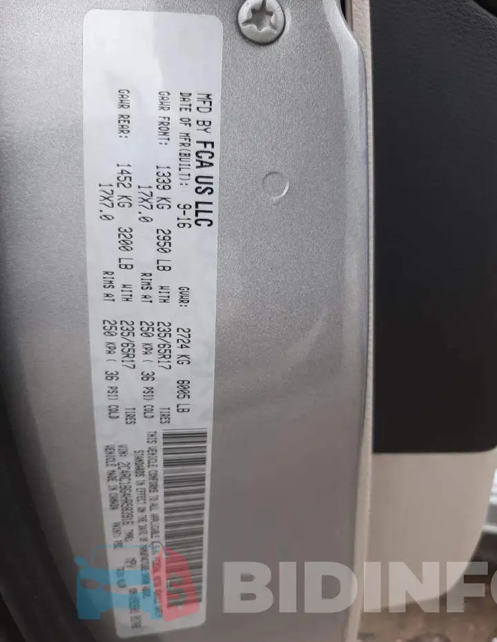 2C4RC1BG4HR583916 Photo# 13