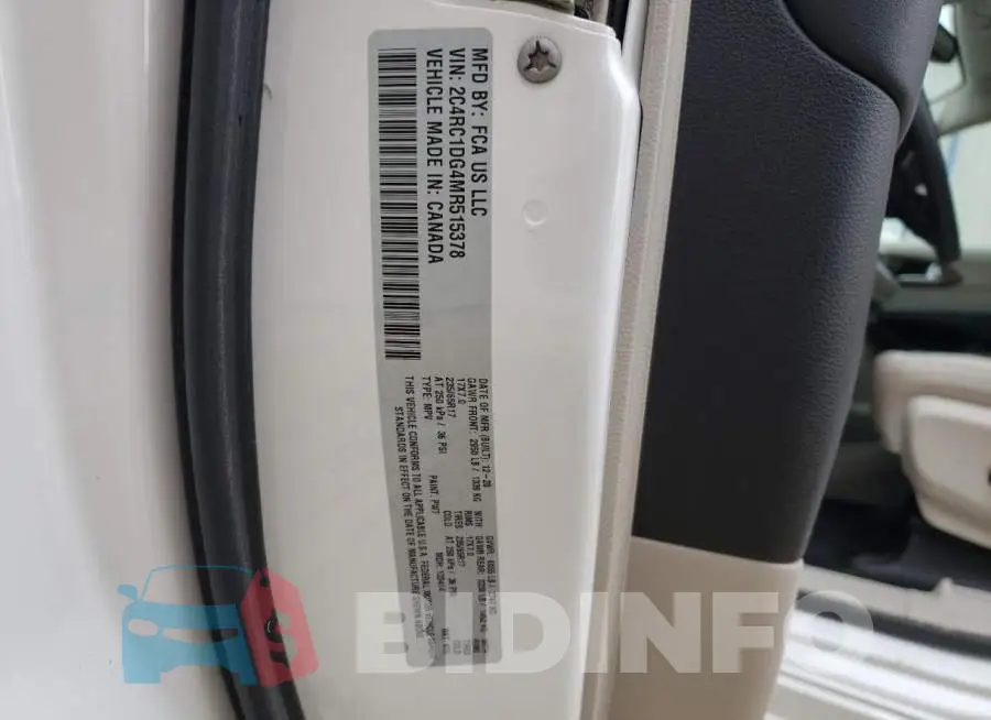 2C4RC1DG4MR515378 Photo# 13