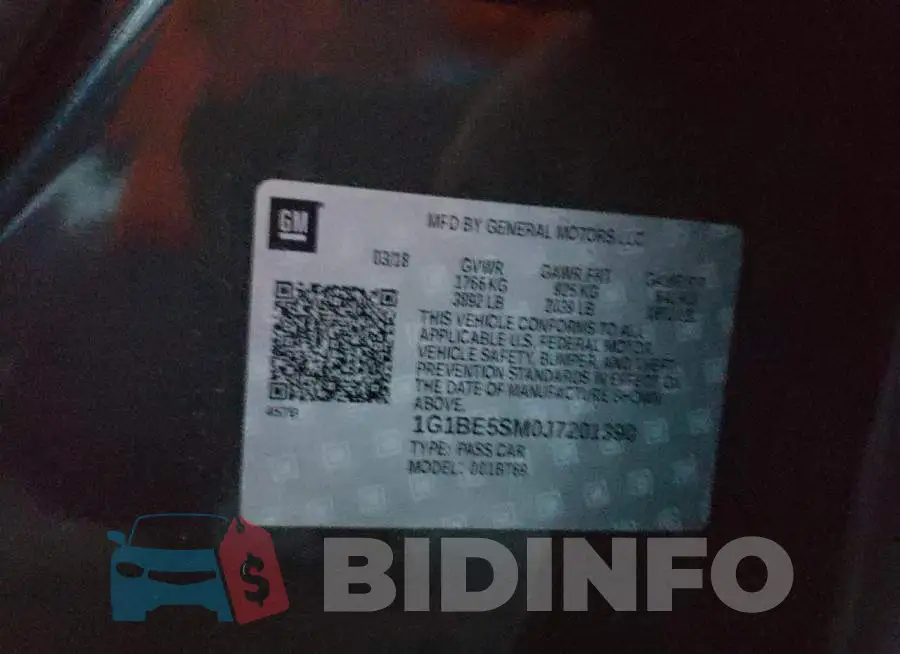 1G1BE5SM0J7201390 Photo# 13