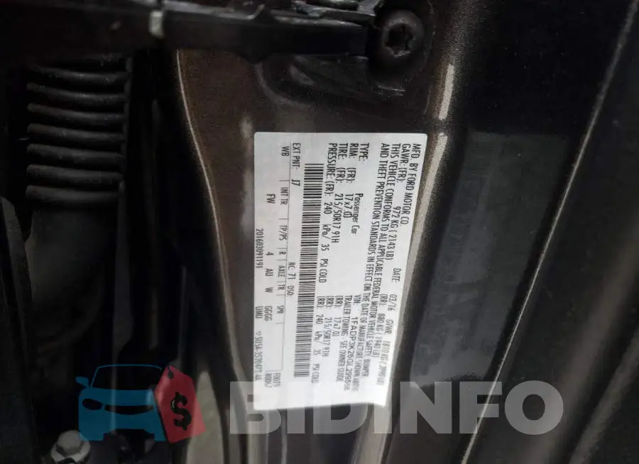 1FADP3K26GL299568 Photo# 12